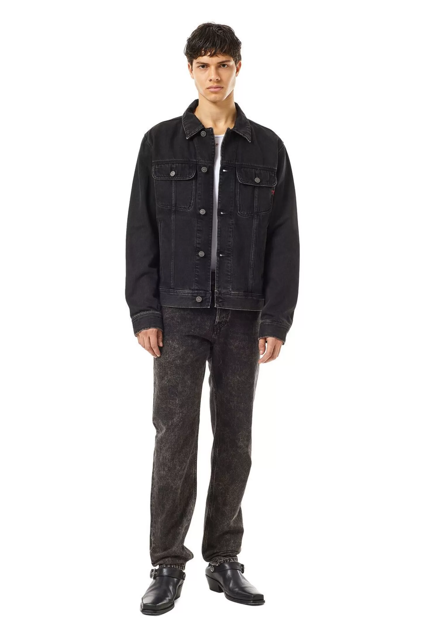 D-Barcy Trucker Jacket-Diesel Cheap