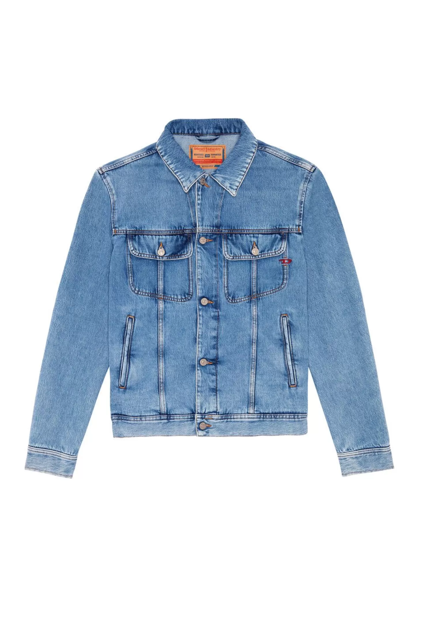 D-Barcy Trucker Jacket-Diesel Fashion