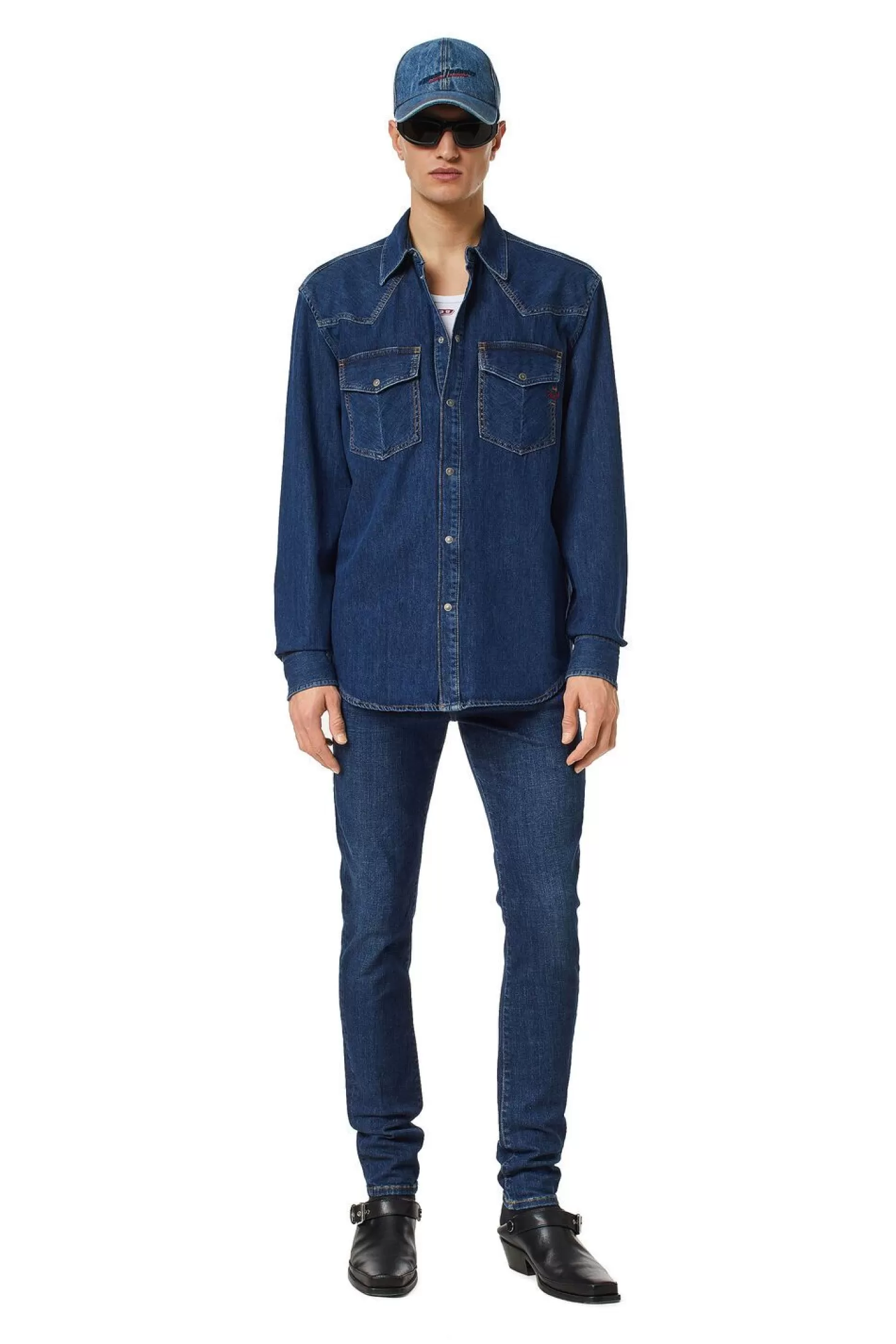 D-Ocean Western Shirt-Diesel Hot