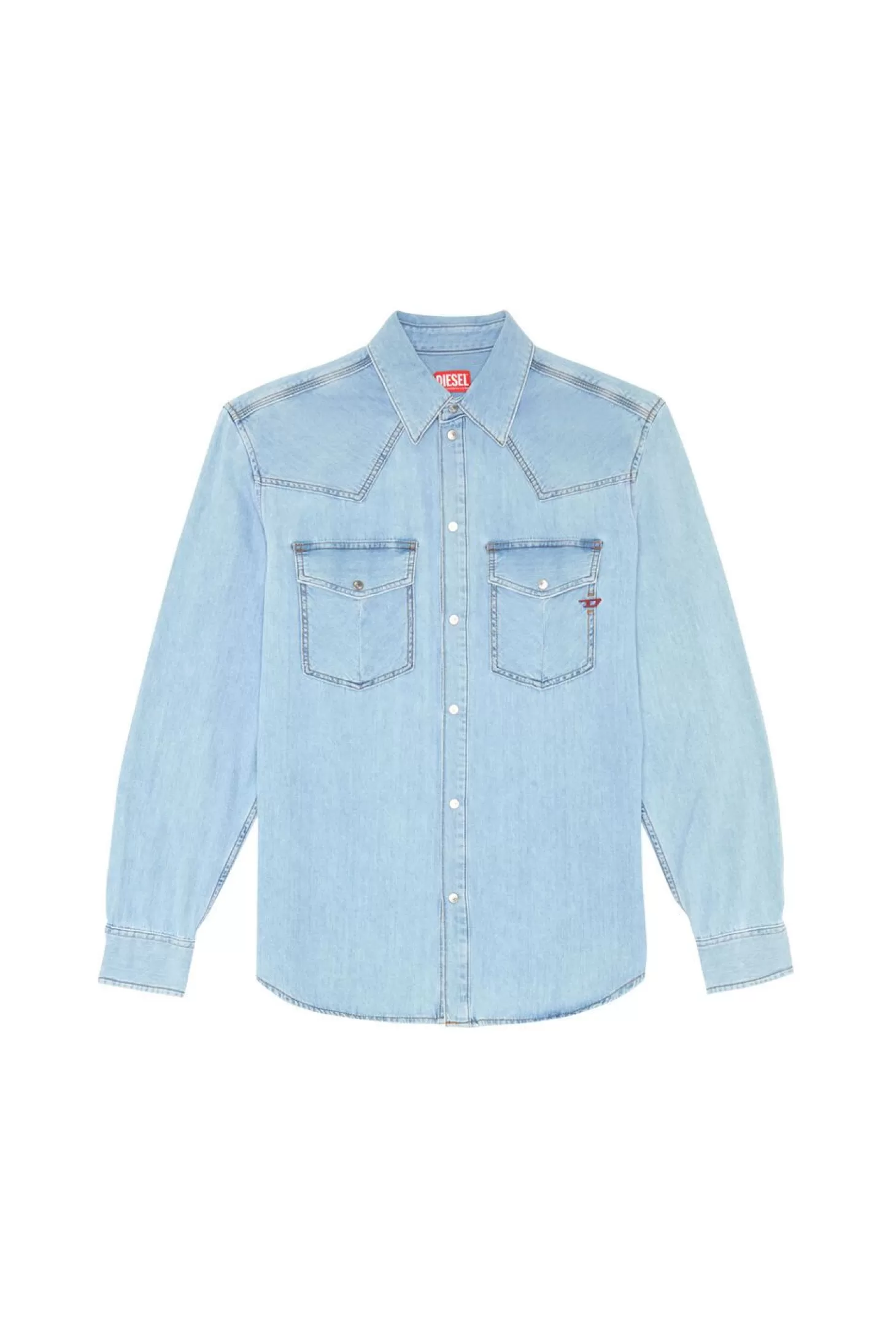 D-Ocean Western Shirt-Diesel Flash Sale